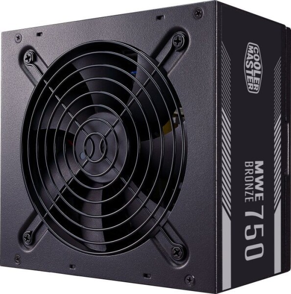 Cooler Master MWE Bronze V2 (750W) / 750W / aktívny PFC / ATX 12V 2.52 / 120mm ventilátor / 80PLUS Bronze (MPE-7501-ACAAB-EU)