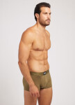 Pánske boxerky pack Guess khaki-černá