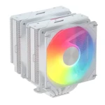 FSP MP7-WA Dual biela / Chladič CPU / 2× 120 mm / 1800 rpm / PWM / ARGB / pre Intel AMD (POO0000033)