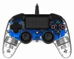 Nacon Wired Compact Controller priehľadná modrá / ovládač pre PlayStation 4 (PS4OFCPADCLBLUE)