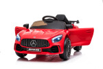 Mamido Mamido Detské elektrické autíčko Mercedes AMG GT R Pre červené