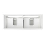 Kúpeľňová skrinka s krycou doskou SAT B-Way 119x50x45 cm biela lesk BWAY2120WZ BWAY2120WZ