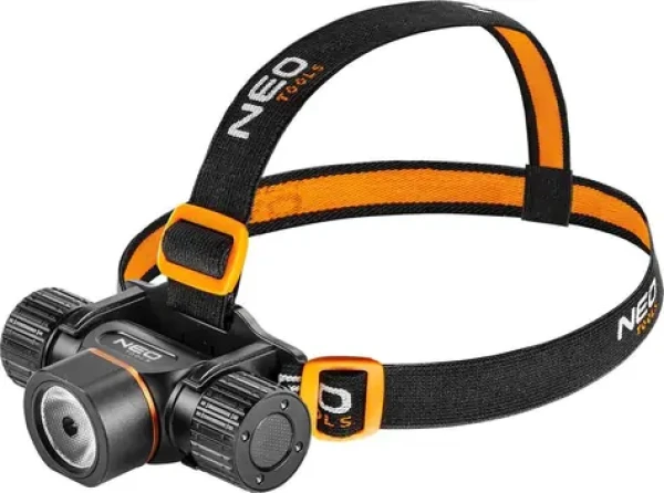 Neo Tools 99-029 / Čelové nabíjacie svietidlo / 2000 lm / dosah 200 m / 4000 mAh / IPX4 (TOP-99-029)