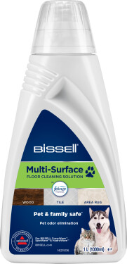 Bissell Multi-Surface Pet Formula 1 L pre CrossWave a SpinWave / Čistiaci Prostriedok / pre domácnosti s domácimi miláčikmi (2550)