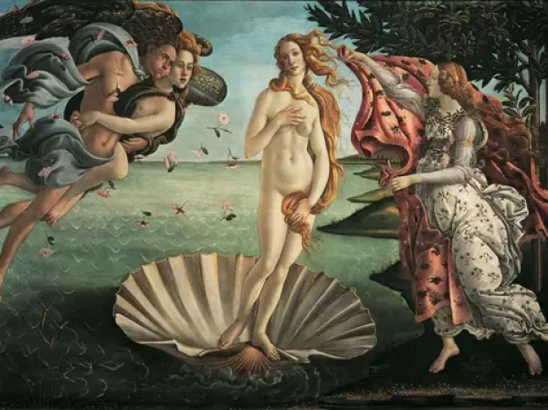 Ravensburger Sandro Botticelli: Zrodenie Venuše /1000 dielikov/ od 12 rokov