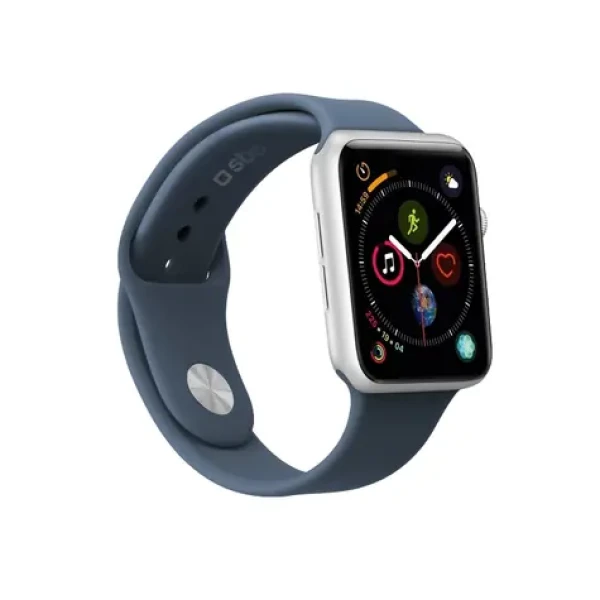 SBS remienok pre Apple Watch 44 mm veľkosť (S - M) modrá (TEBANDWATCH44SB)