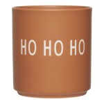 DESIGN LETTERS Porcelánový hrnček Brown HO HO HO 300 ml