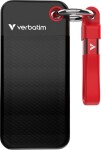 Verbatim Verbatim Pocket SSD 1 TB USB Type-C 3.2 Gen 2 (3.1 Gen 2) Čierny, Červený