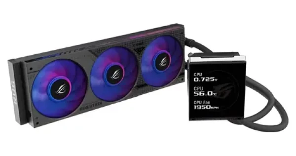 Asus ROG STRIX LC IV 360 / Vodné chladenie / ARGB / LCD (90RC01M1-B0EAY0)