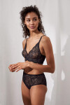 Nohavičky Amourette Charm Maxi01 čierne - Triumph BLACK 36