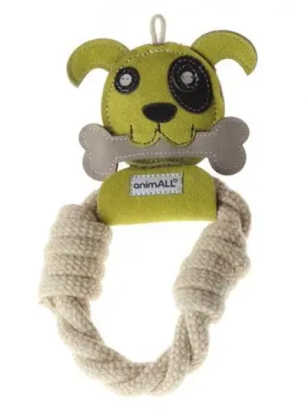 AnimALL Hračka Pes s kruhom 25x16 cm (113239)