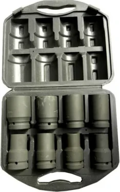 GEKO Sada nástrčných hlavíc 1" 8ks / 19-41mm (G10074)