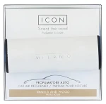 Millefiori Milano Icon Urban Vanilla Wood / Vôňa do auta / doba prevoňania až 2 mesiace (8051938697956)