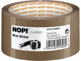 Tesa NOPI Packband Classic hnedá / Baliaca páska / 50 mm x 66 m / vodeodolná / UV odolná (57212-00000-04)