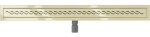 MEXEN/S - Flat M18 odtokový žľab 90 cm zlatý 1523090-15