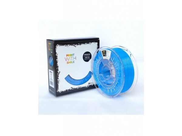 PET-G filament Cyan blue 1,75 mm Print With Smile 1 kg