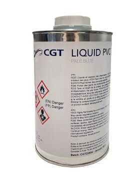 CGT Alkor Aquasense tekutá PVC fólia - Silver, 1 kg