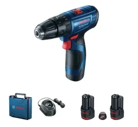 BOSCH GSB 120-LI Professional / Aku príklepový skrutkovač / 12V / 1500 ot-min / 2x 2.0Ah (06019G8100)