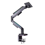 Thermaltake Single RGB Gaming Monitor Arm čierna / rameno pre monitor / 17-49" / nosnosť 20kg (GEA-MSR-SMSBLK-01)