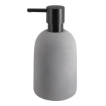 Spirella GEMMA dávkovač mydla šedý / keramika / 500 ml (7610583203199)