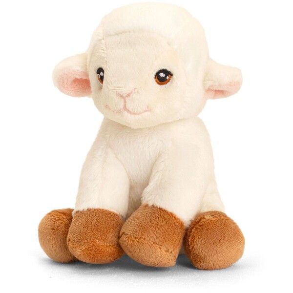 KEEL TOYS Zbierateľské farmárske zvieratá 14 cm ovečka