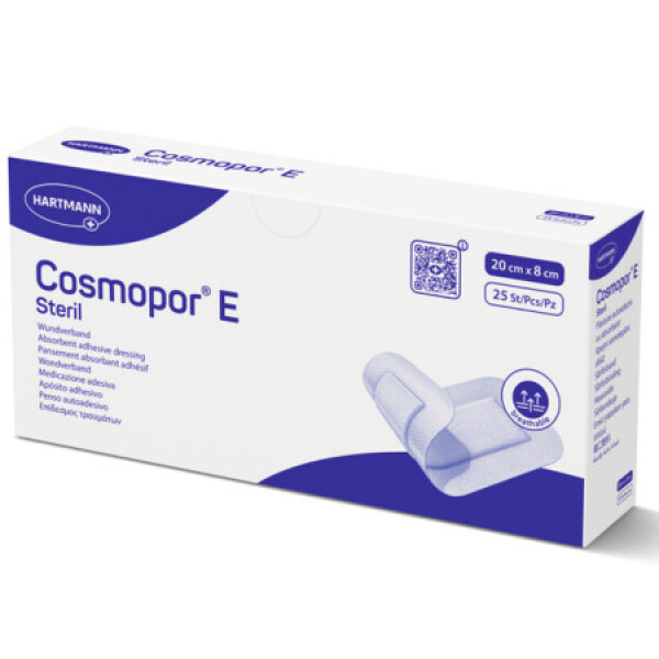 COSMOPOR E Steril 20 x 8 cm 25 kusov