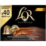 L#39;OR Espresso Columbis Nespresso 40 ks / Kapsľová káva (8711000469606)