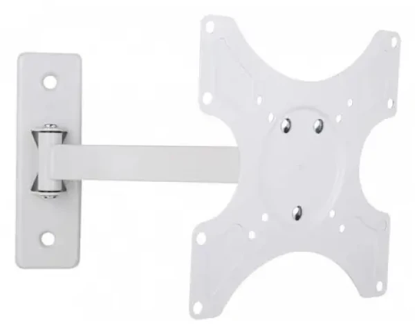 Techly 23837 / Nástenný držiak pre TV / 19-37" / nosnosť 25 kg / VESA / náklon 0-12 ° / biela (023837)