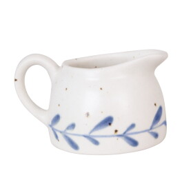 Strömshaga Kameninový džbán na mlieko Viola Leaf Blue