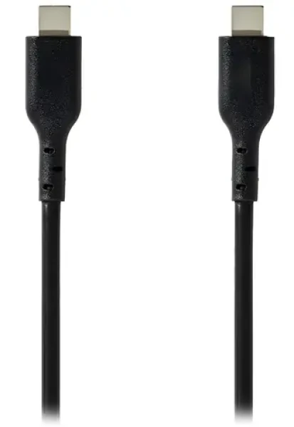 Nedis USB 2.0 kábel čierna / Kábel USB / USB-C - USB-C / 240 W / 480 Mbps / 2 m (CCGL60710BK20)