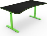 AROZZI ARENA Gaming Desk herný stôl čiernozelený / D: 160cm / Š: 71-82cm / V: 71-81cm (ARENA-GREEN)