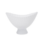 Ferm Living Dizajnová misa Fountain Glass Frosted Middle