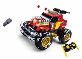 Sluban Power Bricks M38-B0991 RC Červený Off Road na diaľkové ovládanie