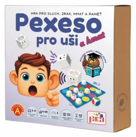 PEXI Pexeso pre uši a hmat