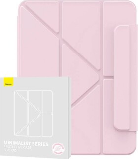 Baseus Etui magnetyczne Baseus Minimalist do Pad Pro 11” (2018/2020/2021/2022) (baby pink)