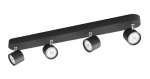 Philips Star 4x4.5W čierna / LED bodové svietidlo / 2000lm / 2700K / IP20 / stmievateľné (SKL000407607)