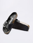 Birkenstock Madrid Big Buckle Oiled Leather Black 38
