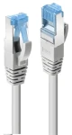 Lindy Cat6a S/FTP 10m šedá / Sieťový kábel / LSZH / RJ-45 (47138)