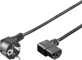 Goobay 93119 čierna / Napájací kábel / C13 / 5 m / 1 mm2 (93119)
