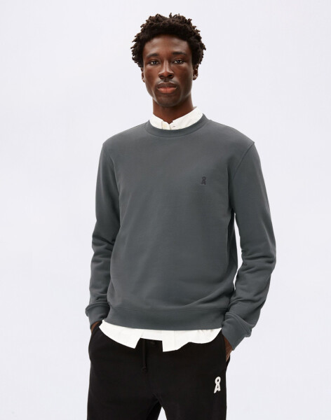 Armedangels Baaro Fleece 2682 space steel L