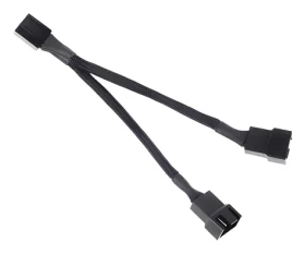 Silverstone Y-Splitter 2-Fan PWM / Rozbočovací kábel / 4-pin PWM na 2x 4-pin / 10 cm (SST-CPF01)