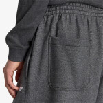 Kalhoty adidas Trefoil Essentials Melange Baggy Open Hem Dark Grey Heather S