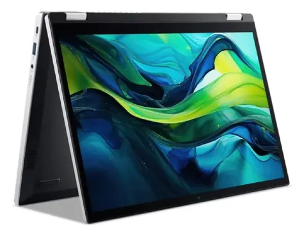 Acer Aspire Go Spin 14 strieborná / Notebook 2v1 / 14" WUXGA T / Intel Core 3 N355 / 16GB / 512GB SSD / Intel UHD / W11H (NX.J3UEC.002)