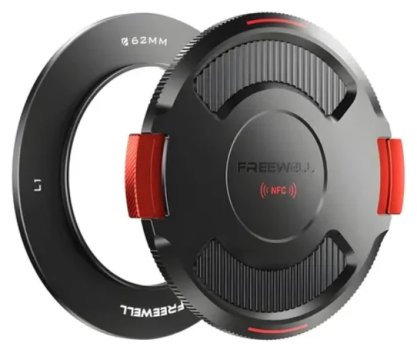 Freewell Real Locking 62 mm / Filtrový krúžok / s krytkou NFC / hliník (FW-L1-BL62)
