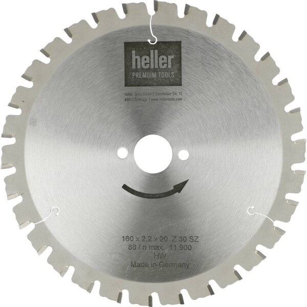 Heller Speed Blades Handkreissägen 31042 pílový kotúč 190 x 20 x 1.8 Počet zubov (na palec): 38 1 ks; 31042