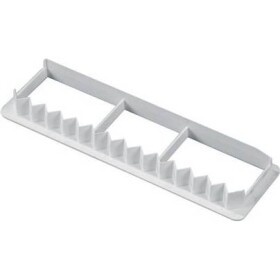 Vykrajovač na volániky do rohov torty, štvorcový 19 × 5 cm - Martellato - Martellato