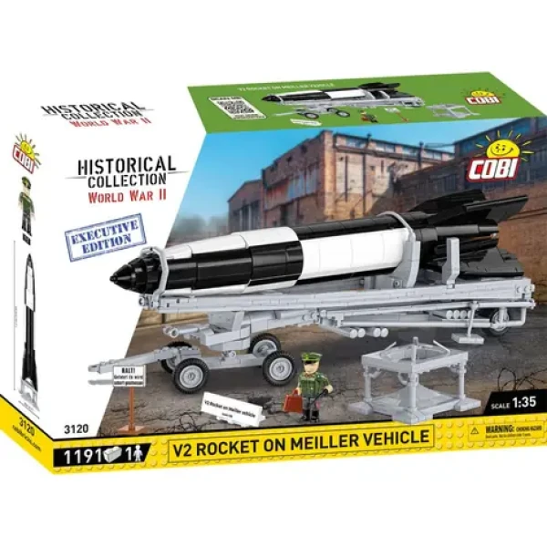 Cobi 3120 II WW Raketa V2 na podvozku Meiller EXECUTIVE ED