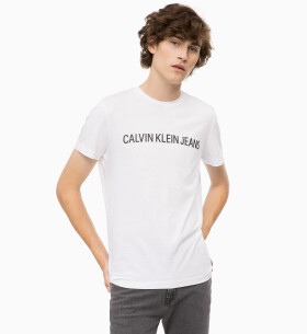 Pánske tričko Calvin Klein bílá