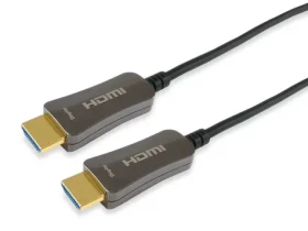 Equip / Optický kábel HDMI 2.0 / AOC / 18Gbps / 4K/60Hz / 30m / čierny (119430)