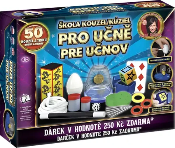 SPARKYS Kúzelnícka súprava Škola kúziel - Pre učňov